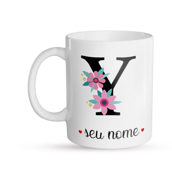 Caneca Personalizada Letra Y