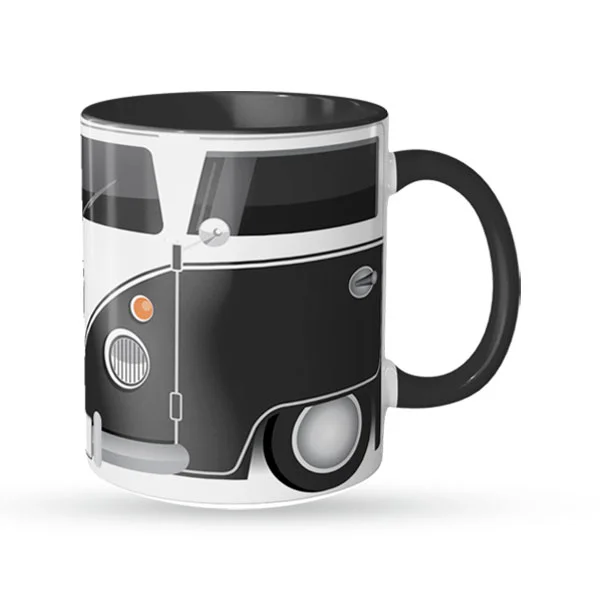 caneca kombi preta frente