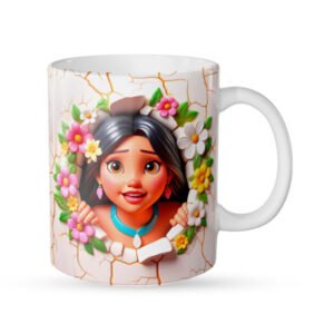 Caneca estampada Pocahondas