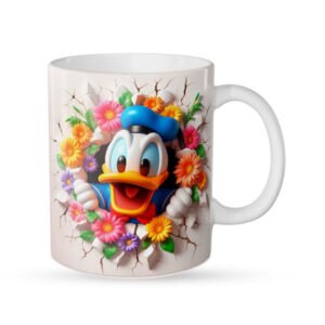 Caneca estampada pato donald
