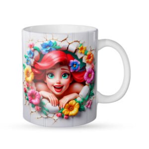 Caneca estampada ariel